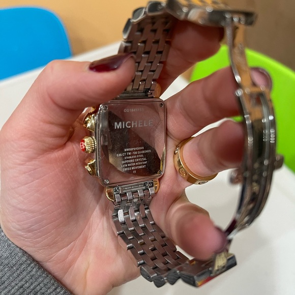 MICHELE DECO XL DIAMOND WATCH - Picture 6 of 13